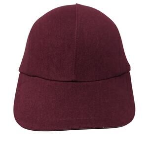 Gadiemkensd Fitted Baseball Cap Red One Size Lightweight Ear Flap Blank